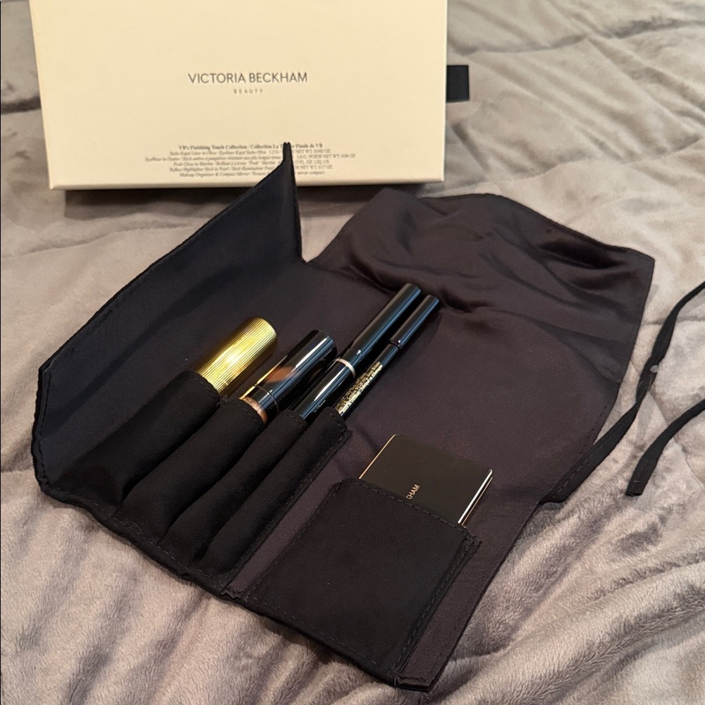 Victoria Beckham Beauty Set with Gold and Black Accents